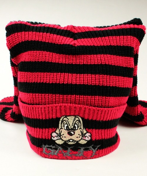 GALFY（ガルフィー）の「【GALFY/ガルフィー】犬耳ニット帽（ニット