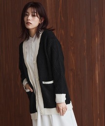 Pierrot｜ピエロのカーディガン/ボレロ（ブラック/黒色系）通販