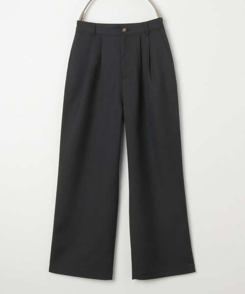 Honeys(ハニーズ)の「タックパンツ(その他パンツ・レディース・グレイッシュベージュ/チャコールグレー/ブラック・L/M/S/LL/SS)」の14枚目の写真