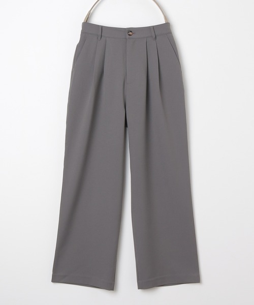 Honeys(ハニーズ)の「タックパンツ(その他パンツ・レディース・グレイッシュベージュ/チャコールグレー/ブラック・L/M/S/LL/SS)」の16枚目の写真