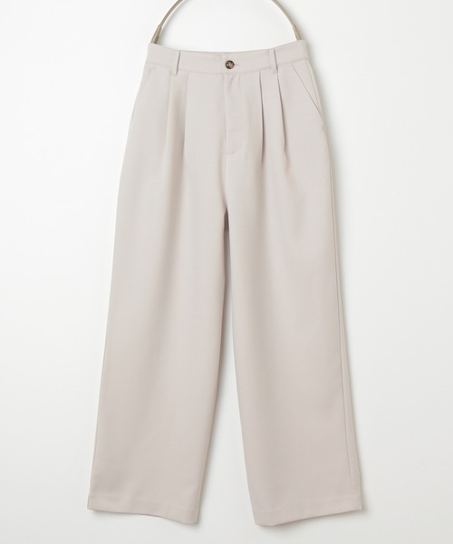 Honeys(ハニーズ)の「タックパンツ(その他パンツ・レディース・グレイッシュベージュ/チャコールグレー/ブラック・L/M/S/LL/SS)」の18枚目の写真