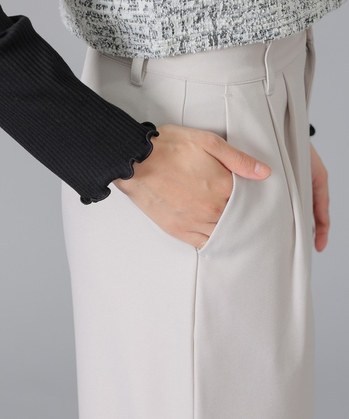 Honeys(ハニーズ)の「タックパンツ(その他パンツ・レディース・グレイッシュベージュ/チャコールグレー/ブラック・L/M/S/LL/SS)」の22枚目の写真