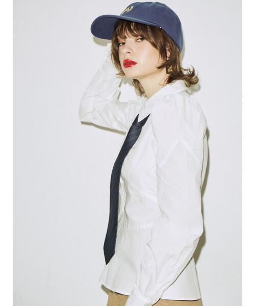 jouetie（ジュエティ）の「カラータイ（ネクタイ・レディース・ボルドー/グレー/ネイビー・FREE）」の9枚目の写真