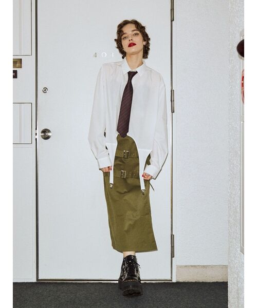 jouetie（ジュエティ）の「カラータイ（ネクタイ・レディース・ボルドー/グレー/ネイビー・FREE）」の14枚目の写真