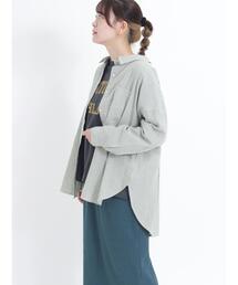 Samansa Mos2 | ビッグシルエットシャツ(シャツ/ブラウス)