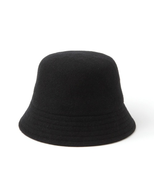 studio CLIP（スタディオクリップ）の「【抗菌防臭】ウール混バケットハット（ハット・レディース・アイボリー/キャメル/ブラック・FREE）」の9枚目の写真