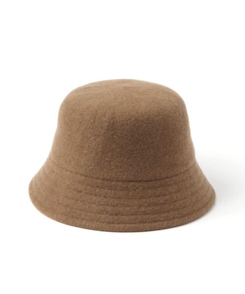 studio CLIP（スタディオクリップ）の「【抗菌防臭】ウール混バケットハット（ハット・レディース・アイボリー/キャメル/ブラック・FREE）」の11枚目の写真