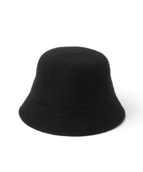 studio CLIP（スタディオクリップ）の「【抗菌防臭】ウール混バケットハット（ハット・レディース・アイボリー/キャメル/ブラック・FREE）」の14枚目の写真