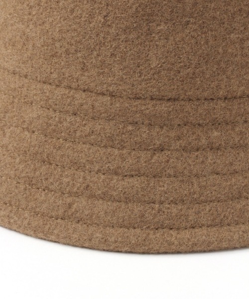 studio CLIP（スタディオクリップ）の「【抗菌防臭】ウール混バケットハット（ハット・レディース・アイボリー/キャメル/ブラック・FREE）」の20枚目の写真