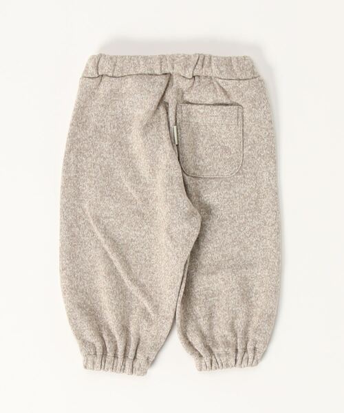 Ocean&Ground(オーシャン&グラウンド)の「ニットフリースセミワイドジョガーパンツ(80~140cm)(その他パンツ・キッズ・オリーブ/グレー/マスタード・100/110/120/130/140/80/90/95)」の6枚目の写真