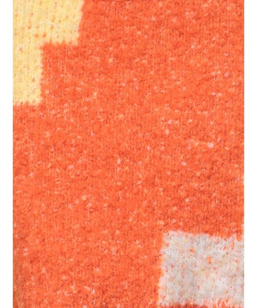 EVRIS（エヴリス）の「バイカラーニットトップス（ニット/セーター・レディース・ブルー/オレンジ・FREE）」の12枚目の写真