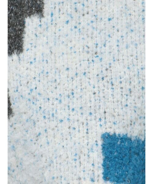 EVRIS（エヴリス）の「バイカラーニットトップス（ニット/セーター・レディース・ブルー/オレンジ・FREE）」の13枚目の写真