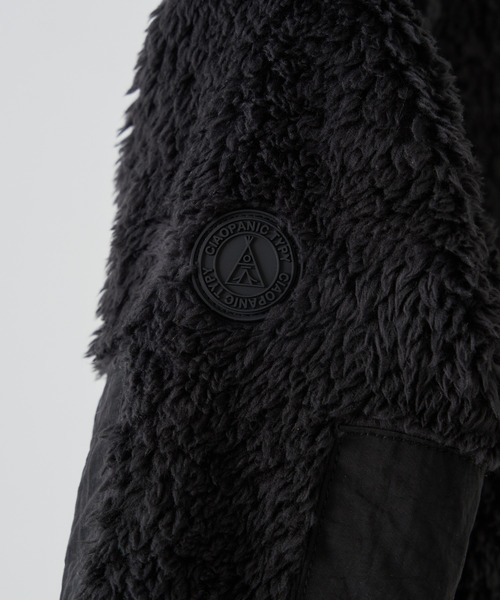 CIAOPANIC TYPY（チャオパニックティピー）の「【WEB限定カラーあり】【KIDS】ファーフリーススタンドネックブルゾン（ブルゾン・キッズ・ベージュ/アイボリー/ブラック・S/M/L/XL/XXL）」の8枚目の写真