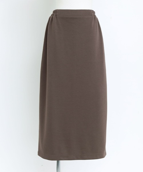 n'OrLABEL（ノアールレーベル）の「『ナローシルエットロングスカート』（スカート・レディース・ブラック/モカ・2/1）」の5枚目の写真