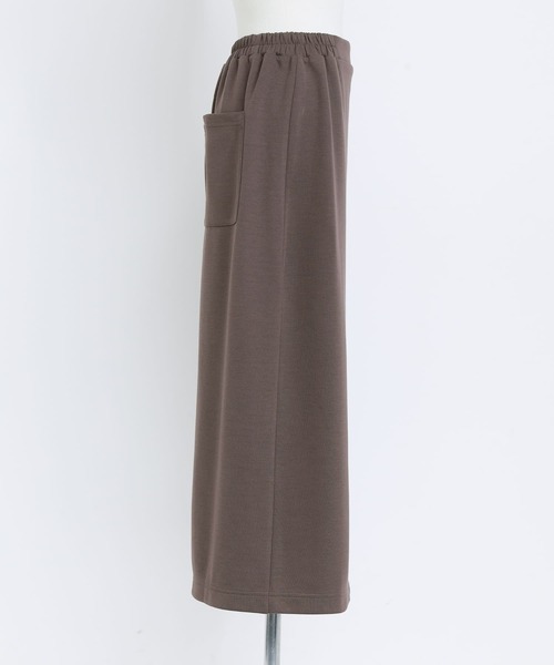n'OrLABEL（ノアールレーベル）の「『ナローシルエットロングスカート』（スカート・レディース・ブラック/モカ・2/1）」の6枚目の写真