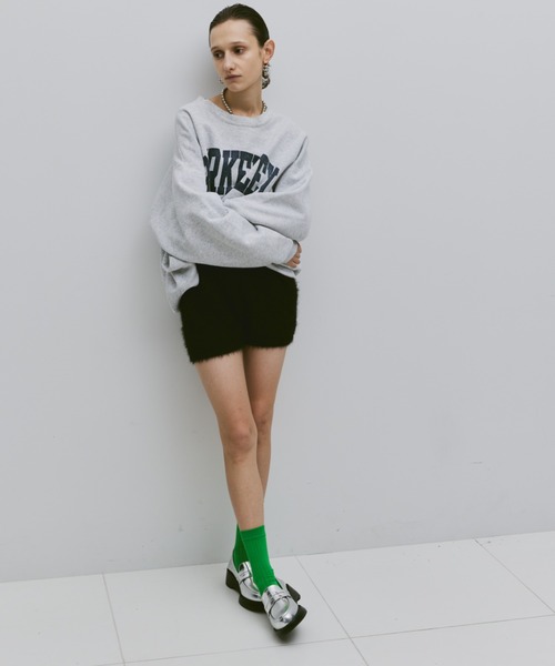 un/neu（アンノイ）の「トラックソールボリュームローファー / 厚底ローファー（ローファー・レディース・ブラック/シルバー・M/L/S）」の9枚目の写真