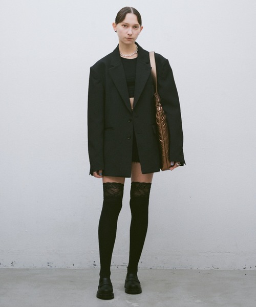 un/neu（アンノイ）の「トラックソールボリュームローファー / 厚底ローファー（ローファー・レディース・ブラック/シルバー・M/L/S）」の19枚目の写真