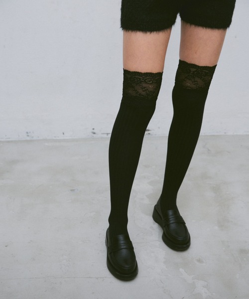 un/neu（アンノイ）の「トラックソールボリュームローファー / 厚底ローファー（ローファー・レディース・ブラック/シルバー・M/L/S）」の18枚目の写真