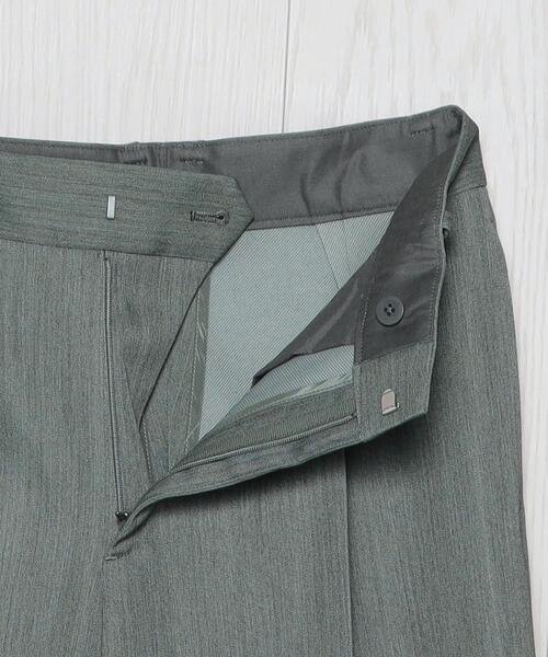 H　BEAUTY&YOUTH UNITED ARROWS（エイチビューティーアンドユースユナイテッドアローズ）の「＜H＞ダブルクロスワイドパンツ（その他パンツ・レディース・グレー/ライム/ライトグレー・M/S）」の22枚目の写真