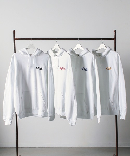 FRUIT OF THE LOOM(フルーツオブザルーム)の「プリントフーディ21 / 長袖 / スウェット / パーカー / ワンポイント / ロゴ / プリント / カジュアル / ユニセックス(パーカー・メンズ・イエロー/ブルー/レッド/ブラック・M/L/XL)」の15枚目の写真