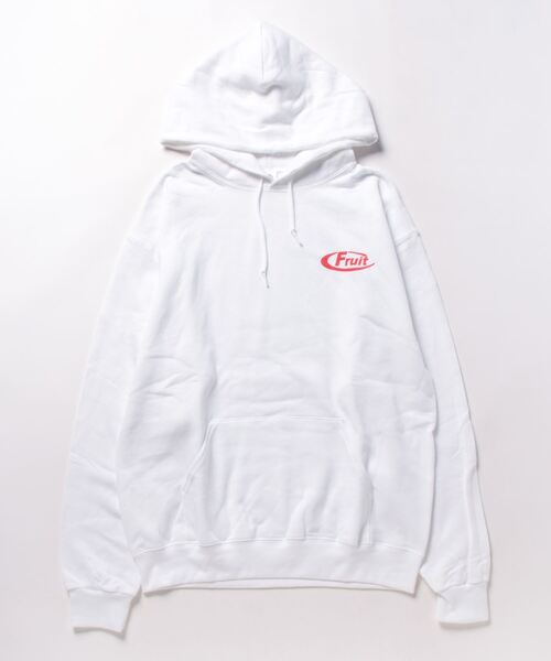 d.i.a. 長袖 フーディ トップス FRUIT OF THE LOOM（フルーツオブザルーム） パーカー プリント