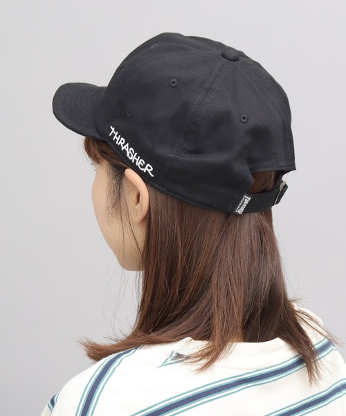 THRASHER（スラッシャー）の「GONZ 刺繍 ボールキャップ（キャップ