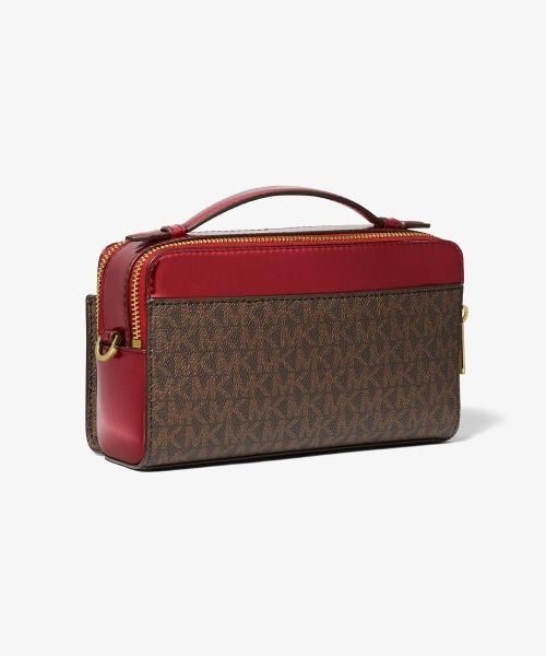 MICHAEL KORS ダブルジッパーショルダーバッグ MICHAEL KORS（マイケルコース）の「JET SET ITEM ダブルジップ