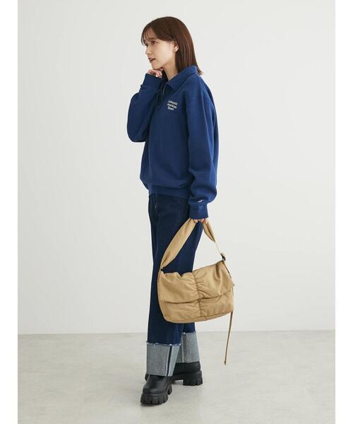 Russell Athletic(ラッセルアスレティック)の「■別注RUSSELL ATHLETIC ジップスウェット(スウェット・レディース・ネイビー/グレー・FREE)」の6枚目の写真