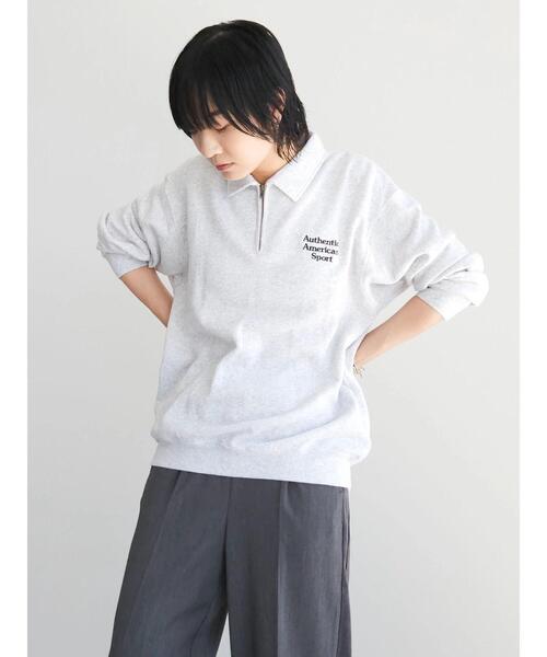 Russell Athletic(ラッセルアスレティック)の「■別注RUSSELL ATHLETIC ジップスウェット(スウェット・レディース・ネイビー/グレー・FREE)」の14枚目の写真