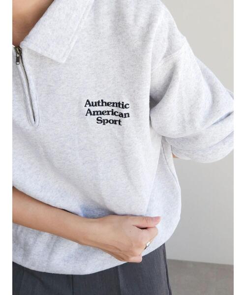 Russell Athletic(ラッセルアスレティック)の「■別注RUSSELL ATHLETIC ジップスウェット(スウェット・レディース・ネイビー/グレー・FREE)」の17枚目の写真