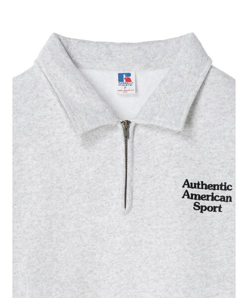 Russell Athletic(ラッセルアスレティック)の「■別注RUSSELL ATHLETIC ジップスウェット(スウェット・レディース・ネイビー/グレー・FREE)」の20枚目の写真