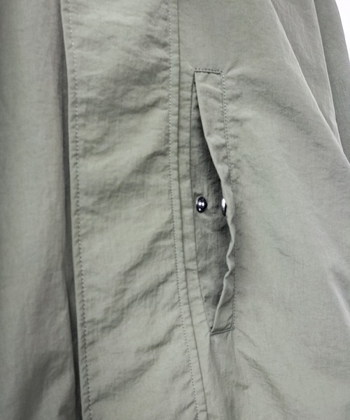 Starting Over（スターティングオーバー）の「ナイロンワッシャー インフード マウンテンパーカー（マウンテンパーカー・メンズ・ブラック/ブラック系その他/カーキ・M/L/XL）」の6枚目の写真