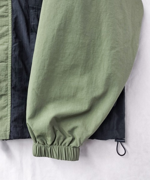 Starting Over（スターティングオーバー）の「ナイロンワッシャー インフード マウンテンパーカー（マウンテンパーカー・メンズ・ブラック/ブラック系その他/カーキ・M/L/XL）」の4枚目の写真