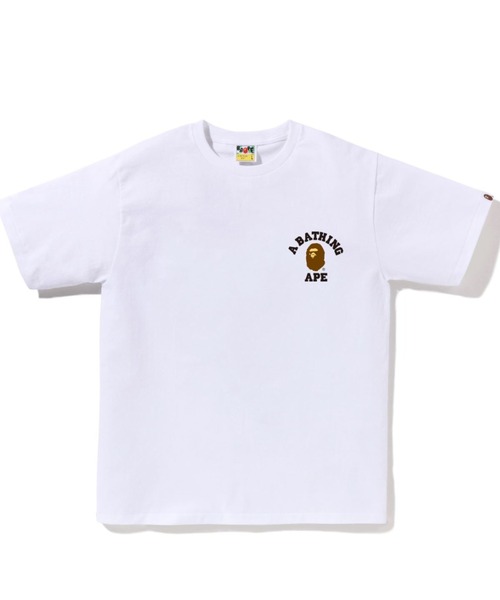 A BATHING APE（アベイシングエイプ）の「COLLEGE ONE POINT TEE