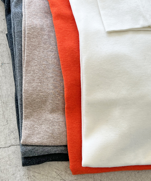 Spick & Span（スピックアンドスパン）の「≪追加≫ハイネックプルオーバー（Tシャツ/カットソー・レディース・スミクロ/チャコールグレー/ホワイト・FREE）」の8枚目の写真