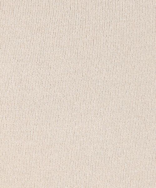 OPAQUE.CLIP（オペークドットクリップ）の「◆≪S-LLsize≫ 袖口フリル ボートネックニット【洗濯機洗い可】（ニット/セーター・レディース・ライトベージュ/レッド系1/グレー/ブラック・40/36/38/42）」の18枚目の写真