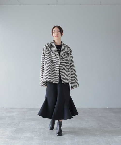 HERENCIA（ヘレンチア）の「ミルパレース袖切替 エアクッション  