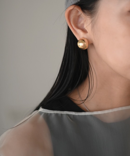 Marient（マリエント）の「Ball Earrings／イヤリング（イヤリング・レディース・ゴールド/シルバー・FREE）」の5枚目の写真
