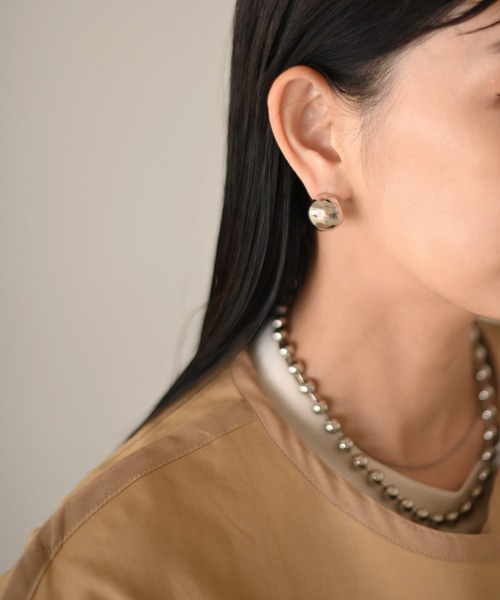 Marient（マリエント）の「Ball Earrings／イヤリング（イヤリング・レディース・ゴールド/シルバー・FREE）」の9枚目の写真
