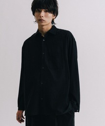 Lui's | キュプラ混ワイドL/Sシャツ(シャツ/ブラウス)