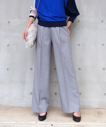 Q | ストレッチストレートパンツ(スラックス)