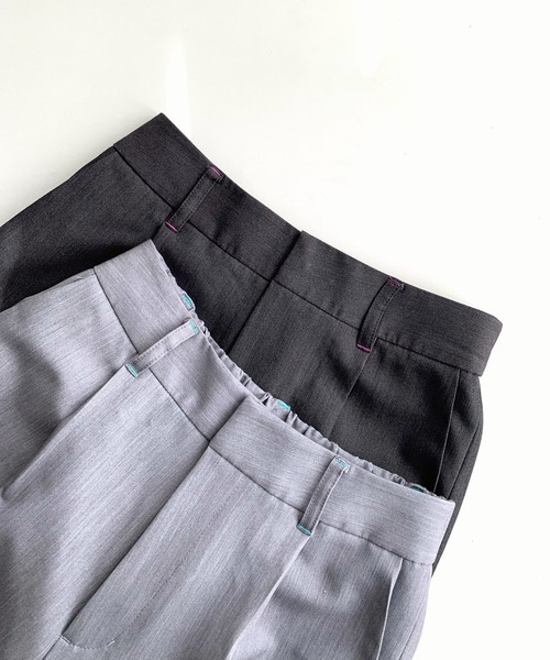 PATTERN ON PATTERN PANTS ストレートパンツ スラックス PATTERN ON PATTERN PANTS ストレートパンツ スラックス PATTERN