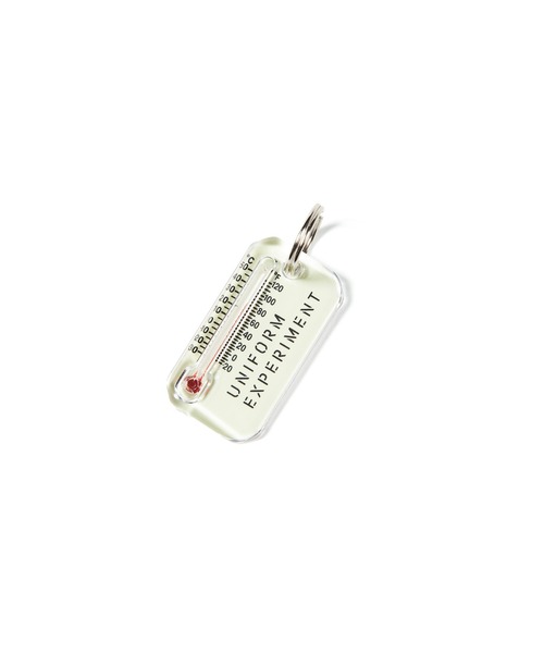 uniform experiment（ユニフォームエクスペリメント）の「LUMAZIP ZIPPERPULL THERMOMETER（キーホルダー・メンズ・ホワイト・FREE）」の3枚目の写真