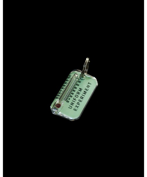 uniform experiment（ユニフォームエクスペリメント）の「LUMAZIP ZIPPERPULL THERMOMETER（キーホルダー・メンズ・ホワイト・FREE）」の5枚目の写真