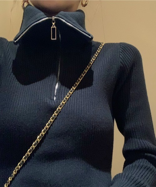 売れ筋商品|||ビーヤング ニット&セーター レディース アウター BYPIMBA - Jumper - black 綿セーター7G（さくら女神） | 【公式通販】イーストボーイ公式