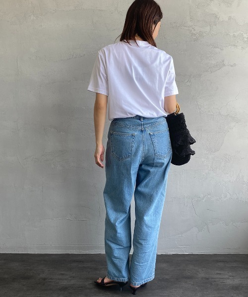 FRED PERRY（フレッドペリー）の「[FRED PERRY/フレッドペリー] ローレルリース刺繍 ショートスリーブTシャツ（Tシャツ/カットソー・レディース・ホワイト/ブラック・S/M/L/XS）」の14枚目の写真