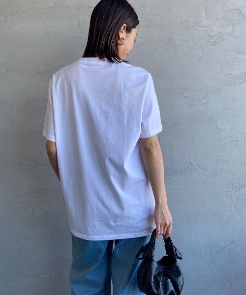 FRED PERRY（フレッドペリー）の「[FRED PERRY/フレッドペリー] ローレルリース刺繍 ショートスリーブTシャツ（Tシャツ/カットソー・レディース・ホワイト/ブラック・S/M/L/XS）」の20枚目の写真