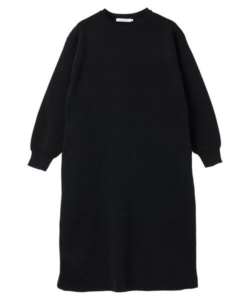 AMERICAN HOLIC(アメリカンホリック)の「エコカルットクルーネックワンピース<エコ・軽い・ニット>(ワンピース・レディース・アイボリー/ブラック・L/M)」の22枚目の写真