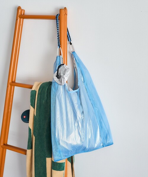 FREAK'S STORE(フリークスストア)の「マルチウェイ メッシュバッグ ラメ(トートバッグ・レディース・ブラック/サックスブルー/ベージュ・ONE SIZE)」の3枚目の写真