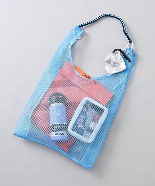 FREAK'S STORE(フリークスストア)の「マルチウェイ メッシュバッグ ラメ(トートバッグ・レディース・ブラック/サックスブルー/ベージュ・ONE SIZE)」の10枚目の写真